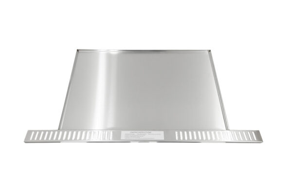 A Drip Tray - Grease Pan for GS- Professional Grill, positioned on an isolated white background.