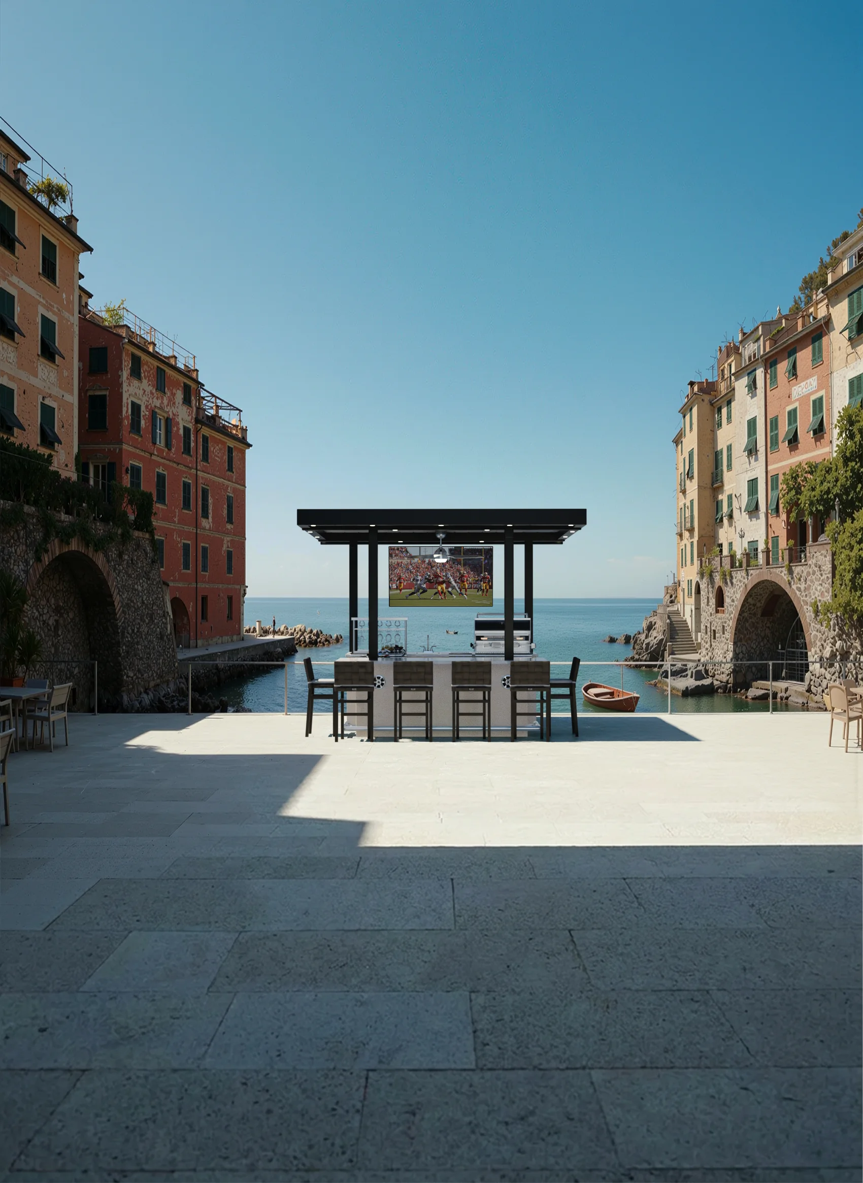 Portofino outdoor kitchen