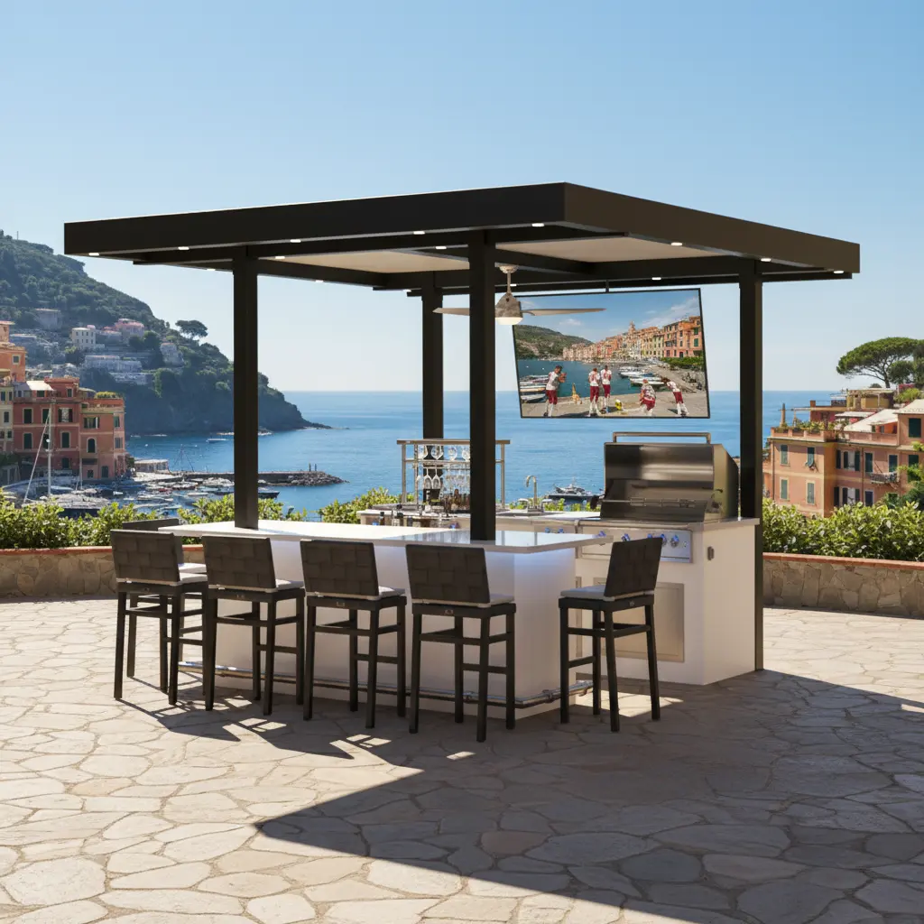 Portofino Outdoor Kitchen Island