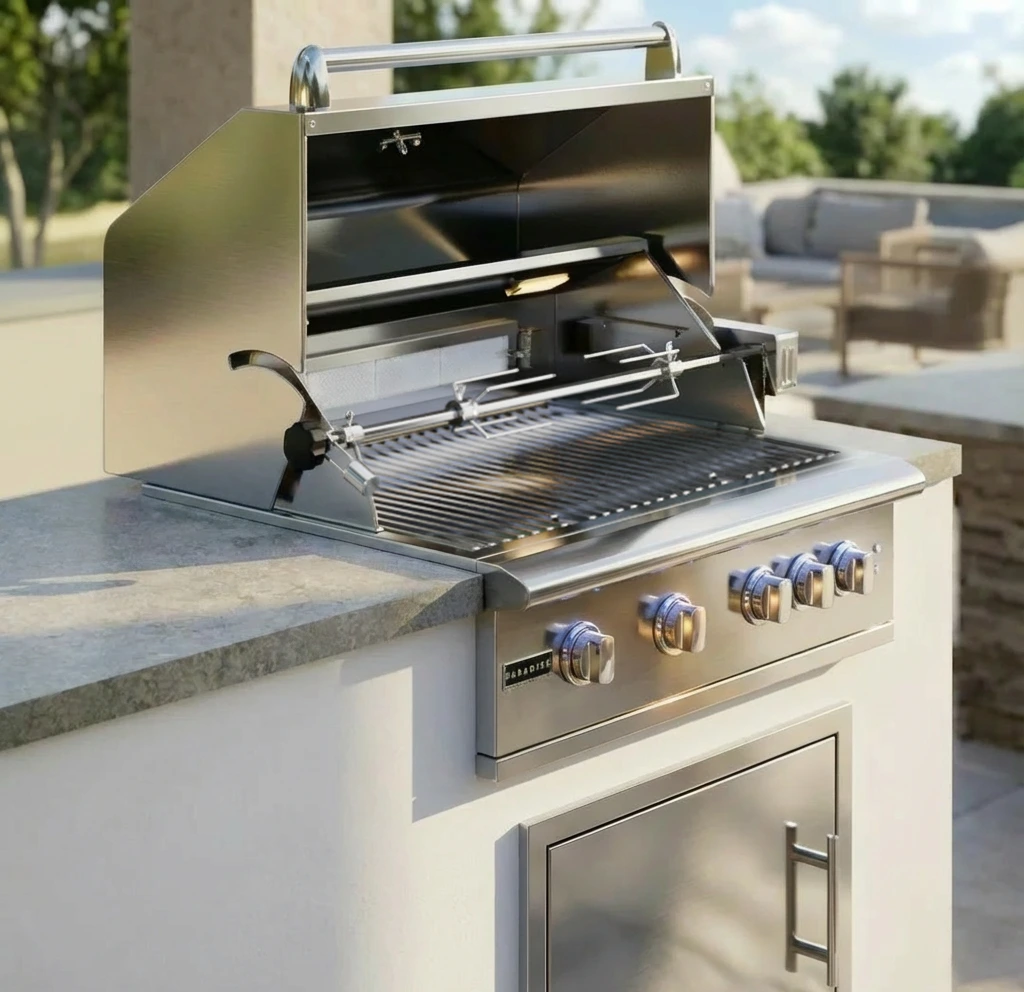GSL-32 professional-grade stainless steel grill
