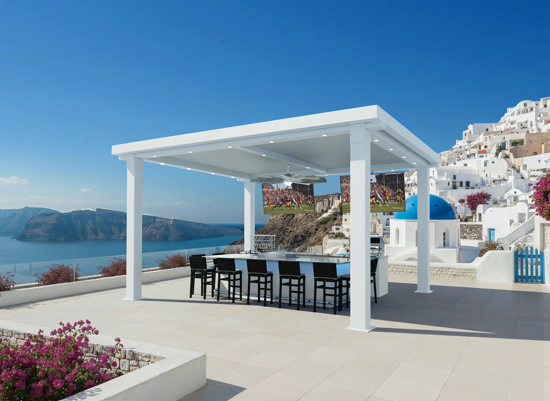 Mykonos Outdoor Kitchen