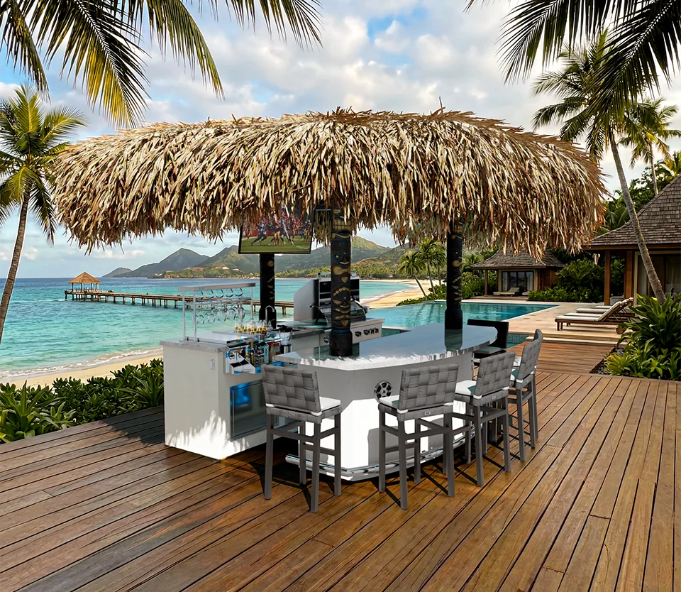 Italian Design outdoor kitchen