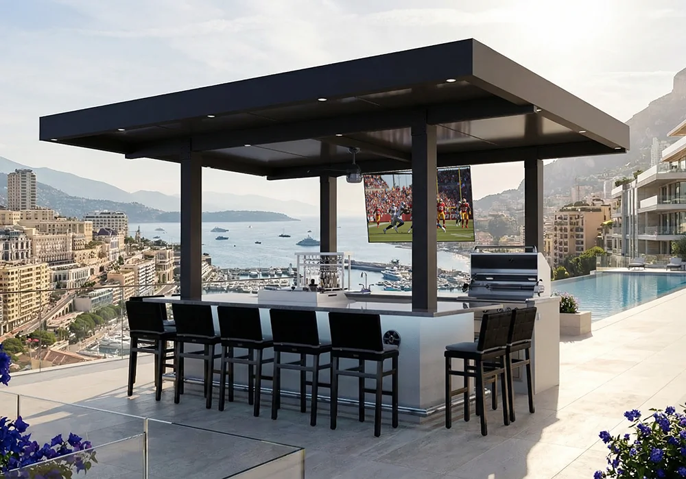 Italian Design outdoor kitchen
