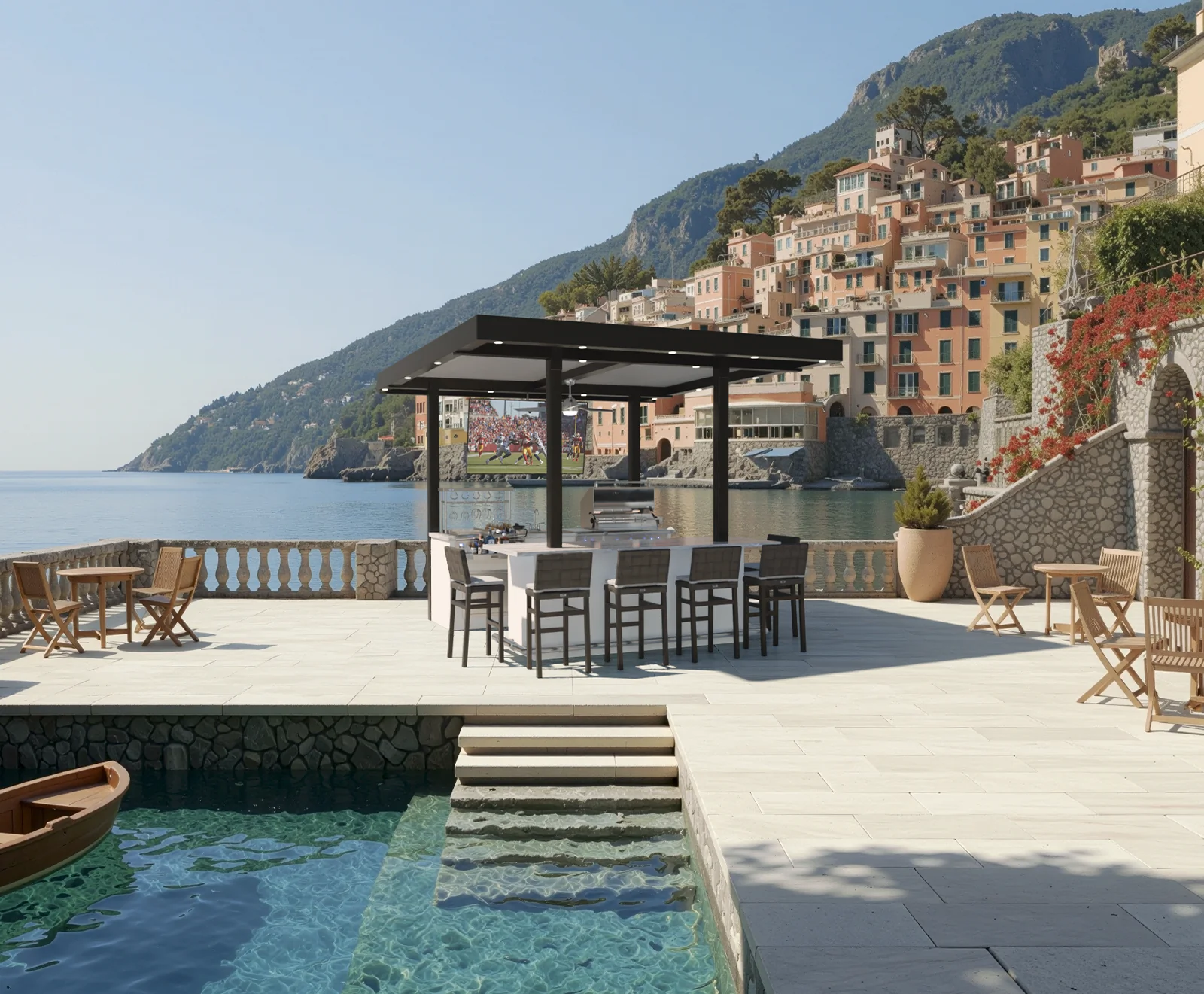 Italian Design outdoor kitchen
