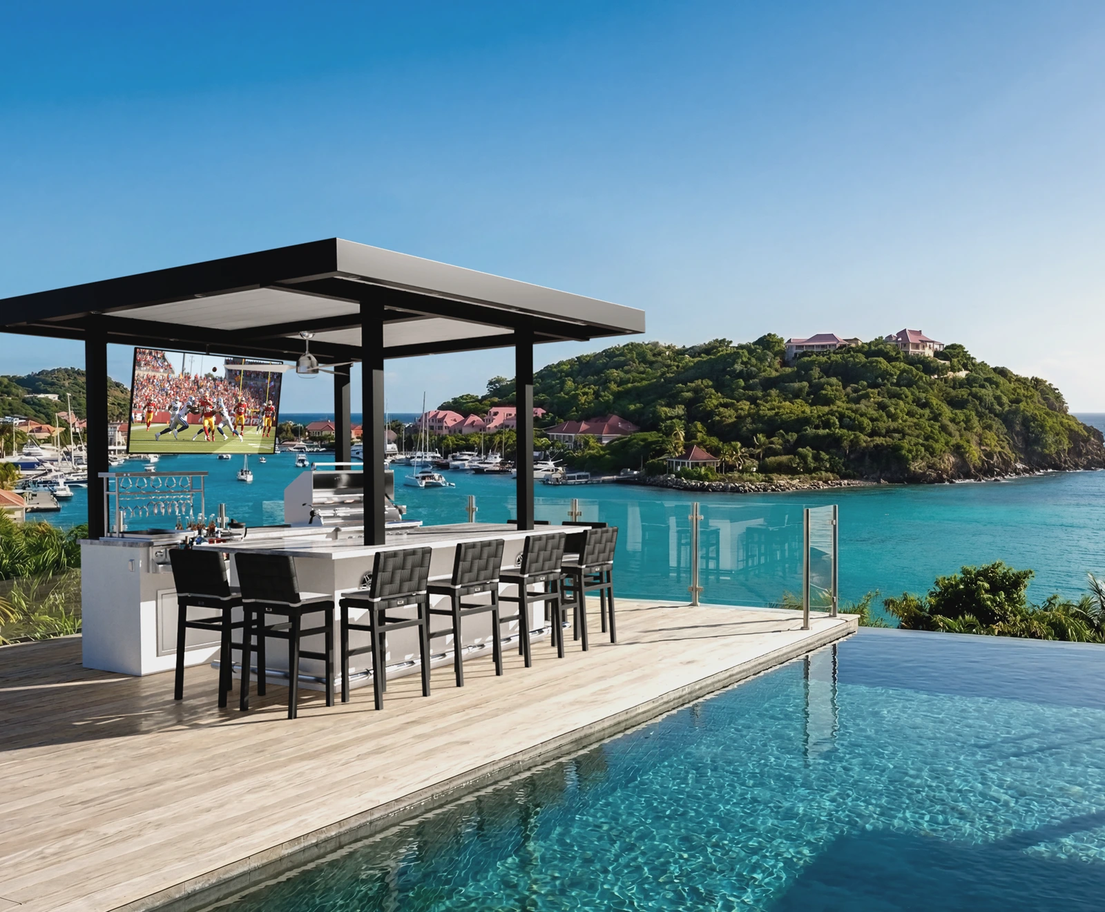 Italian Design outdoor kitchen