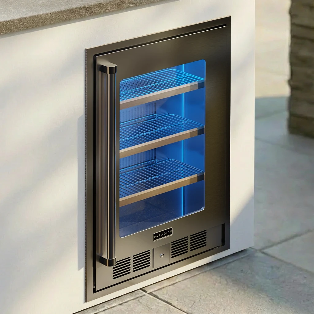 Stainless steel outdoor refrigerator